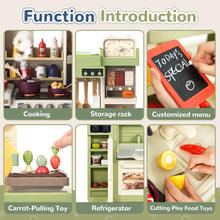 Load image into Gallery viewer, Cossy Kids Play Kitchen Toy with Sound & Light Accessories