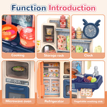 Load image into Gallery viewer, Cossy Kids Play Kitchen Toy with Sound & Light Accessories