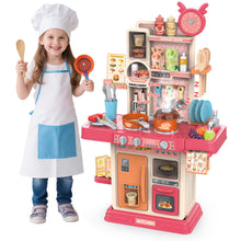 Load image into Gallery viewer, Cossy Kids Play Kitchen Toy with Sound & Light Accessories