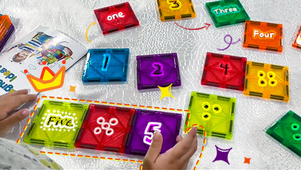 Magnetic sheets can be used to learn arithmetic