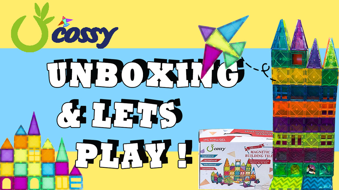 Cossy Magnetic Tiles for children