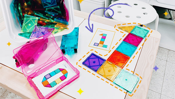 Number one made of magnetic sheets