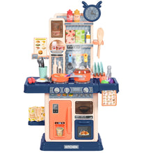 Load image into Gallery viewer, Cossy Kids Play Kitchen Toy with Sound &amp; Light Accessories
