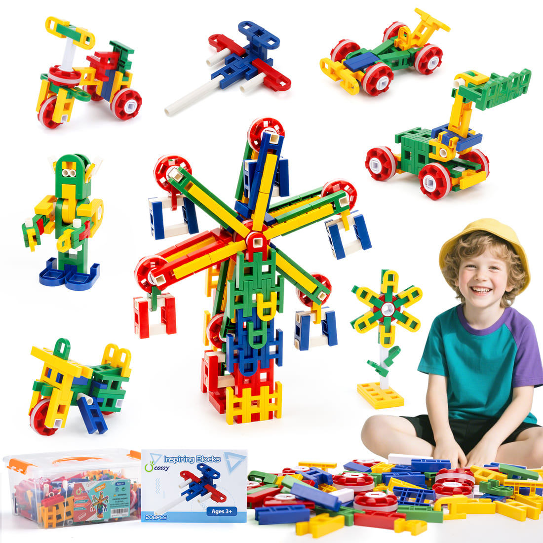 Cossy STEM Building Toys Educational  for Kids