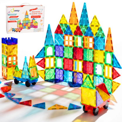 Cossy Magnetic Building Tiles 120 PCs Set